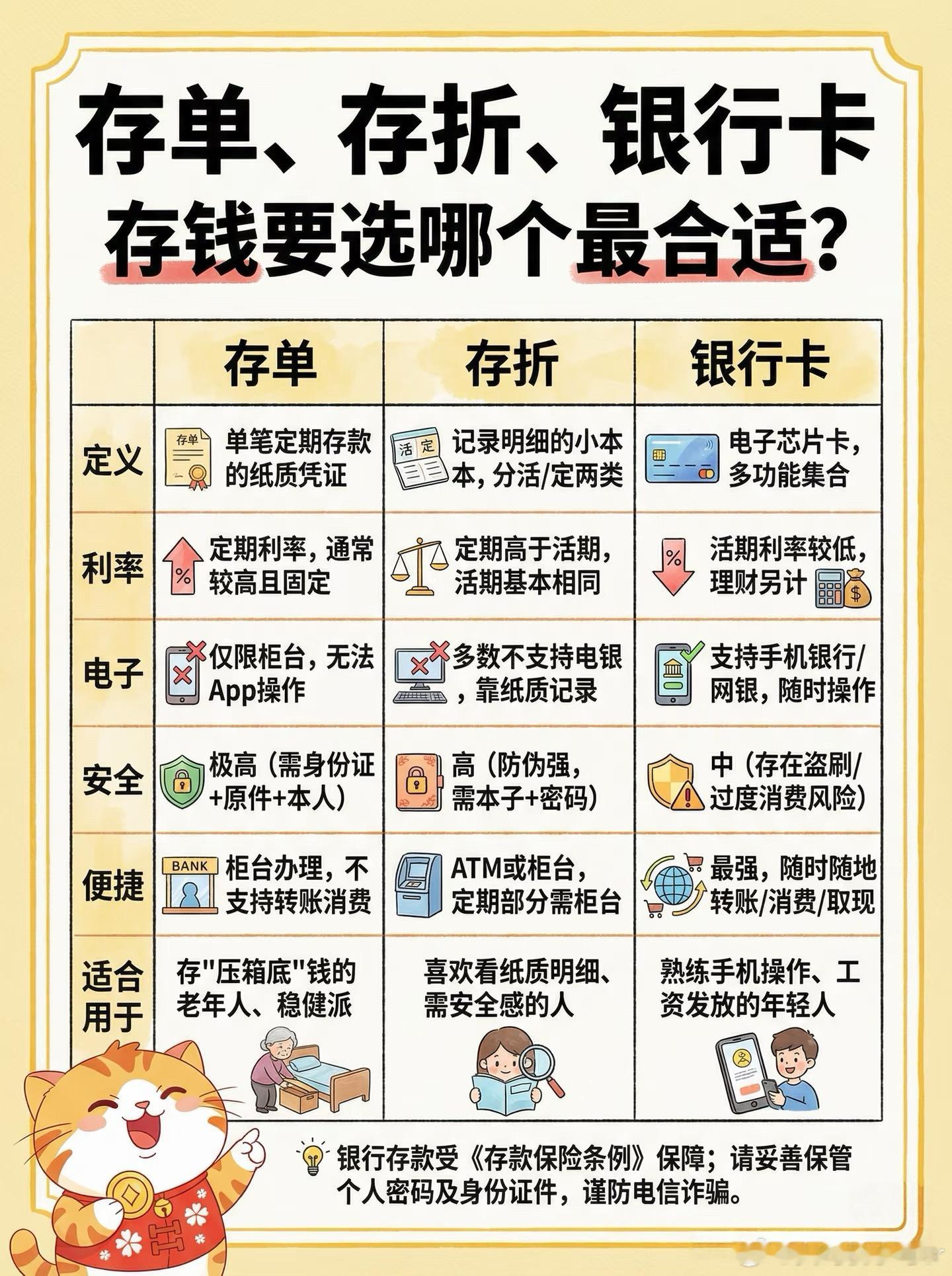 存钱过万一定要办理纸质存单虽然这样更安全，但是现在手机银行操作特别方便，应该很少
