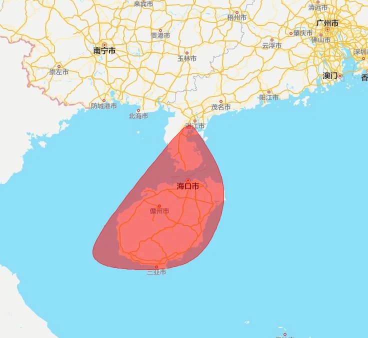 6-7海南对流霞