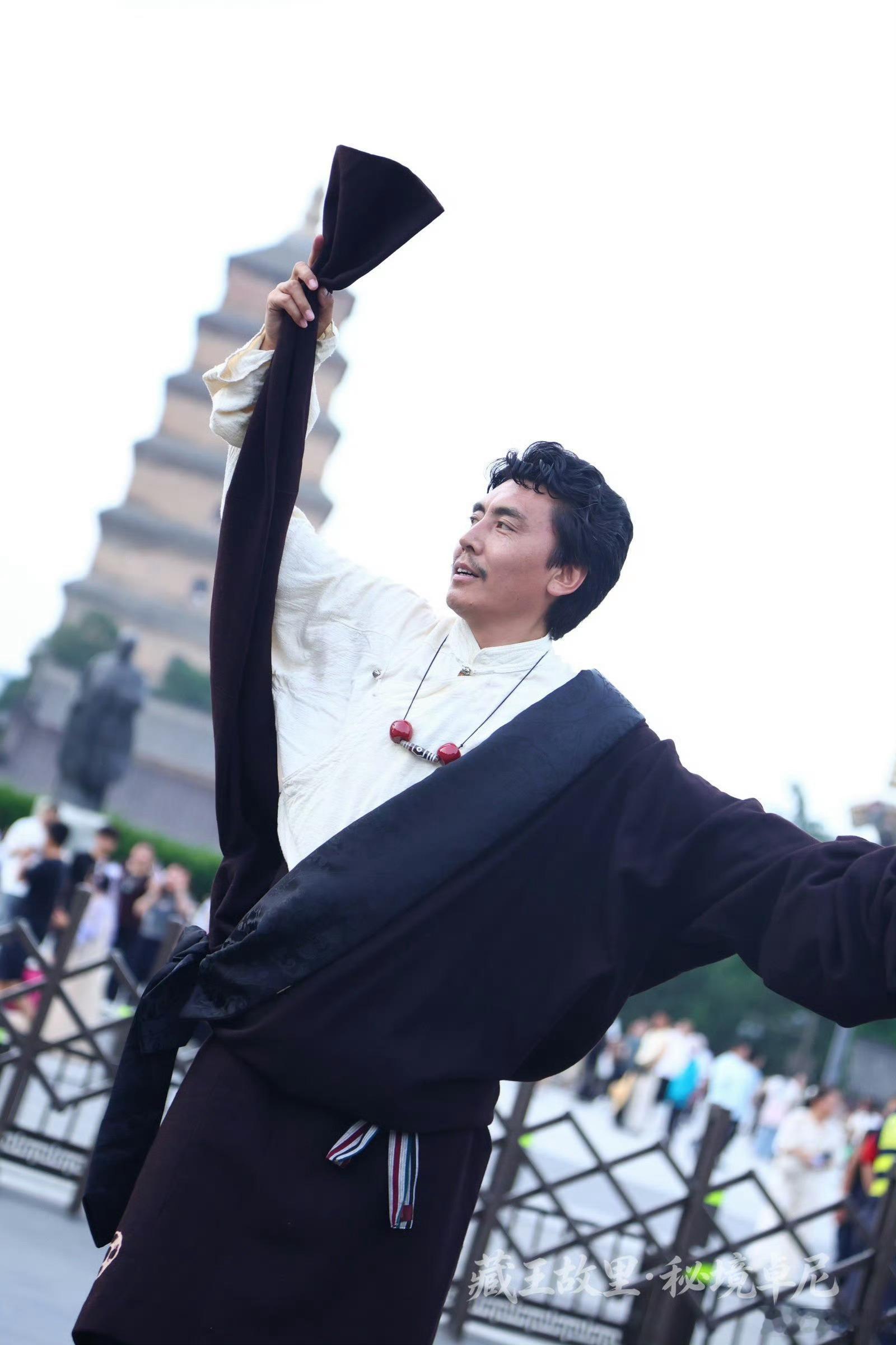 穿越千年长安，邂逅秘境卓尼藏王故里秘境卓尼走进西安 昨晚的大唐不夜城不止有盛唐风
