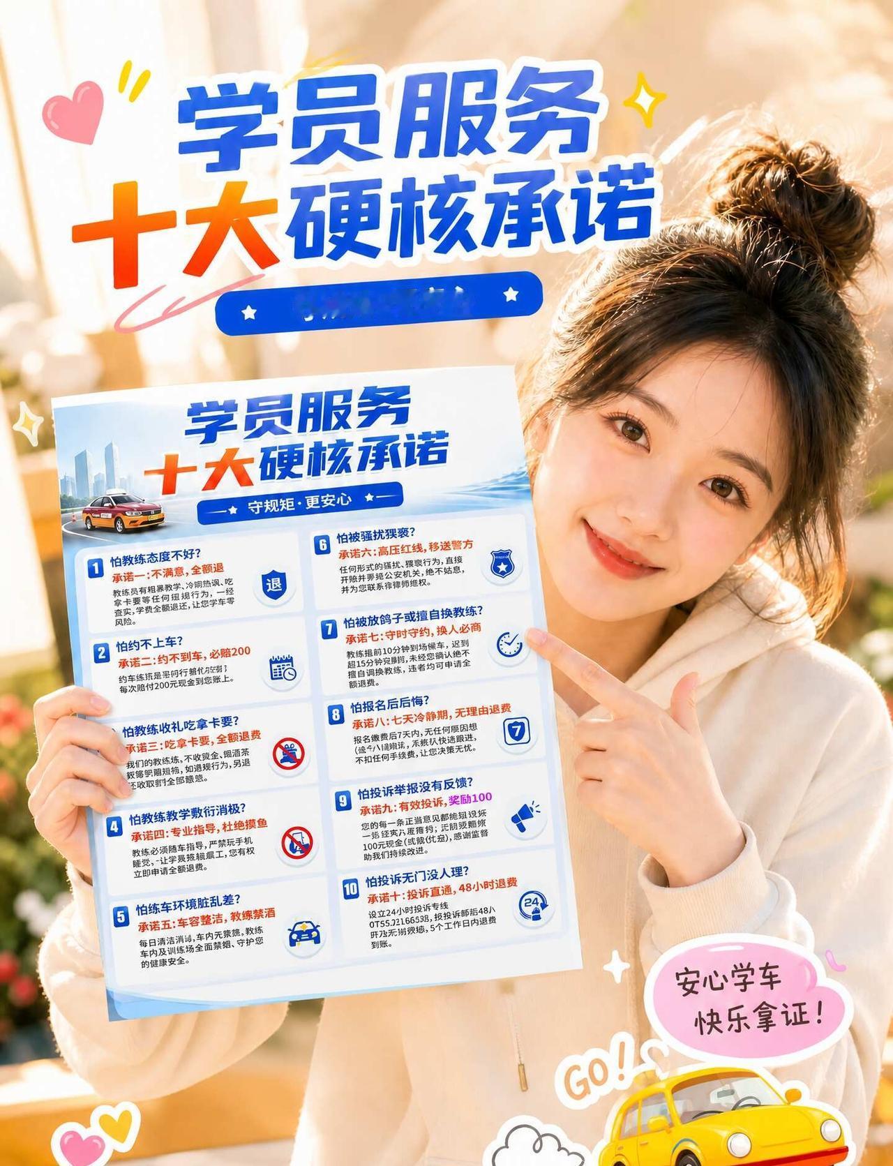 深圳学车还在怕各种套路？😭
深圳学车还在怕各种套路？😭
刷到鹏城驾校这十大硬