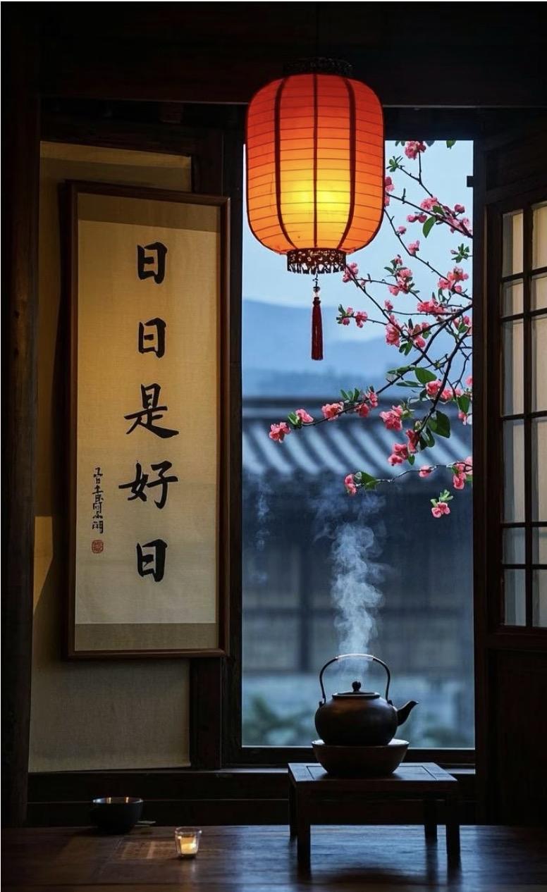 上联：半窗春色入屠苏
下联：千家笑语贺新年