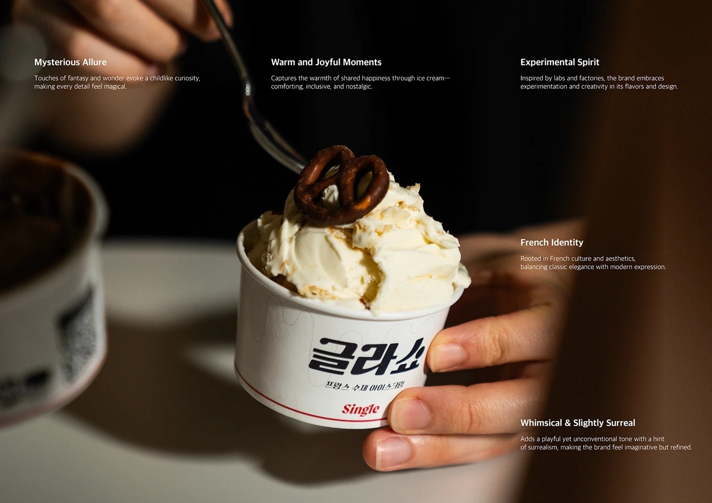 设计美学 Glâce Chaud Total Brandingby Pyeong