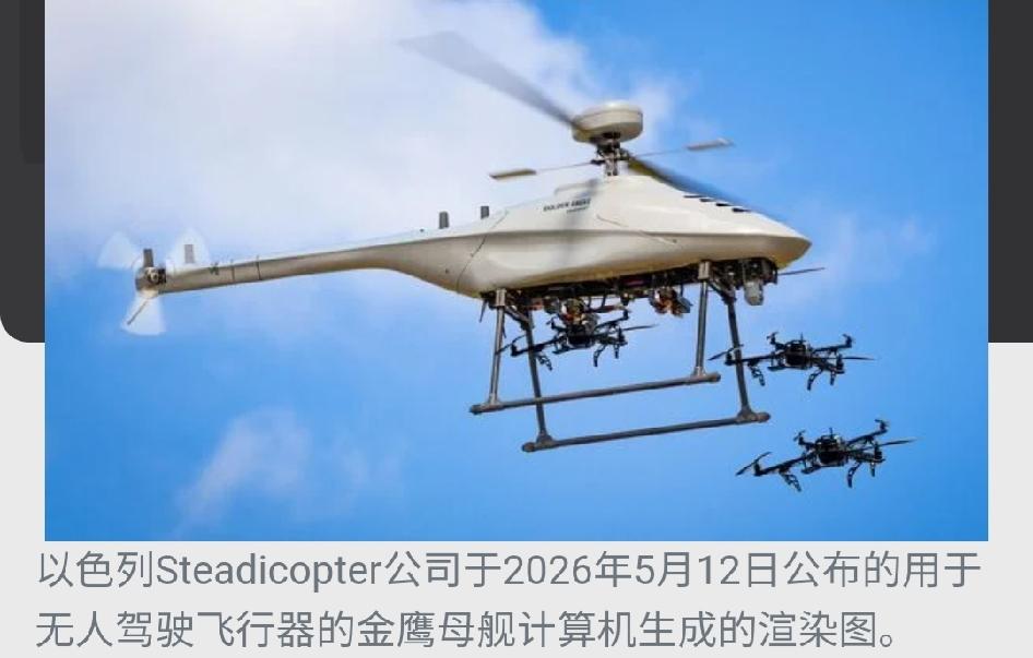 揭秘以色列Steadicopter公司的金鹰母舰无人机的真面目

据简氏防务周刊