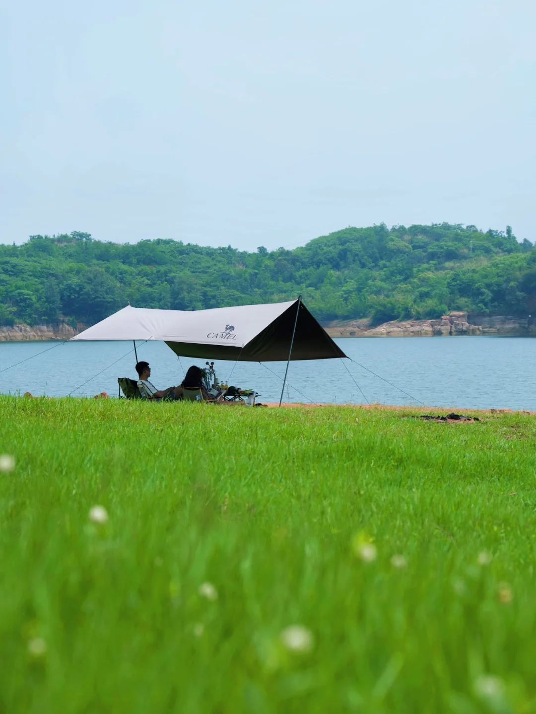 成都1h湖边露营🏕️可过夜不收费