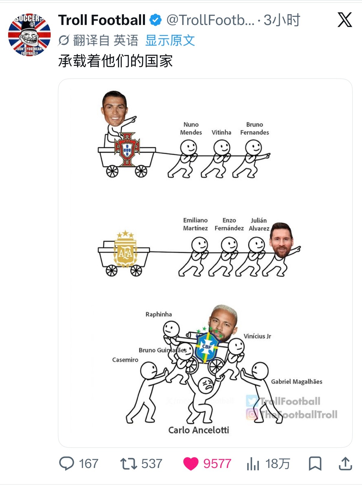 表示深切赞同 