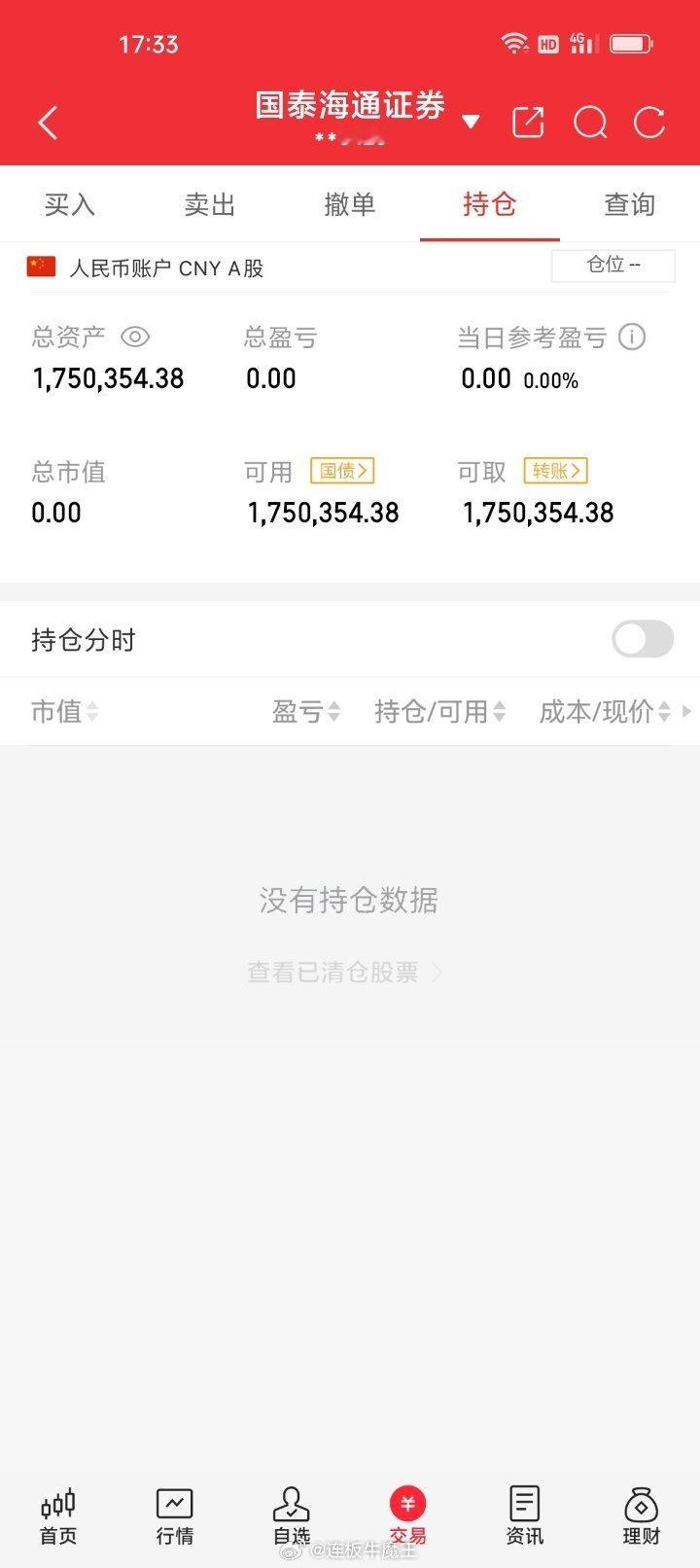 明天周五重新开仓交易各位新老股民朋友们：明天准备开仓操作，至从上周五早盘清仓后一