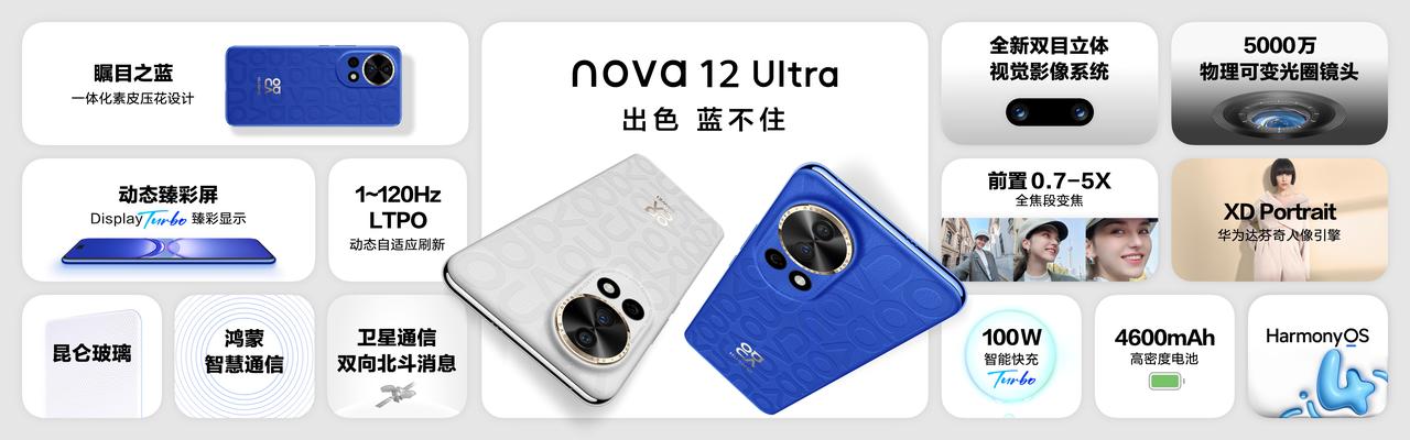 春节准备给女朋友送礼物的，可以关注一下1月12日开售的华为nova 12 Ult