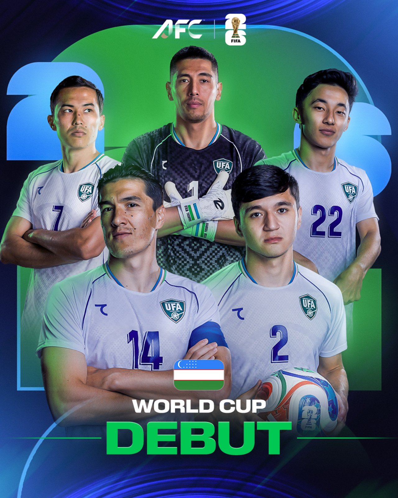 🍾历史首次出战世界杯！乌兹别克斯坦首秀即首胜？🧐 
