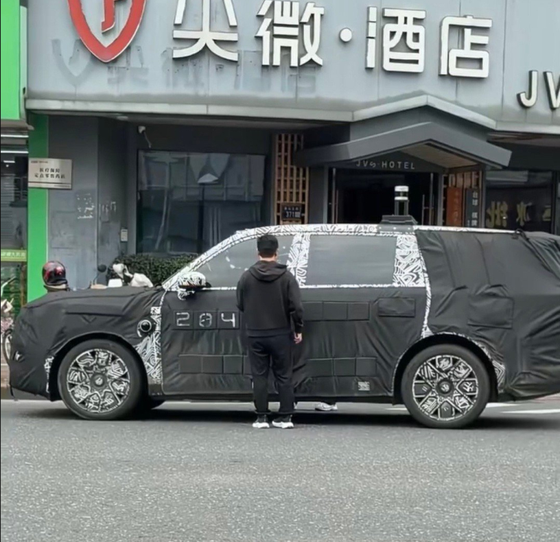 这车是真的大大大，谁家的旗舰车型？ 