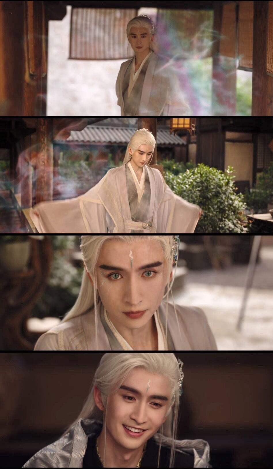 淮水竹亭化蛇妖以后随便一个眼神都给淮竹电的一愣一愣的，那个蛇形走位谁懂啊[舔屏]