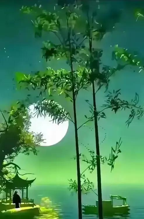 上联：羞月躲藏竹叶里；
下联：？？？