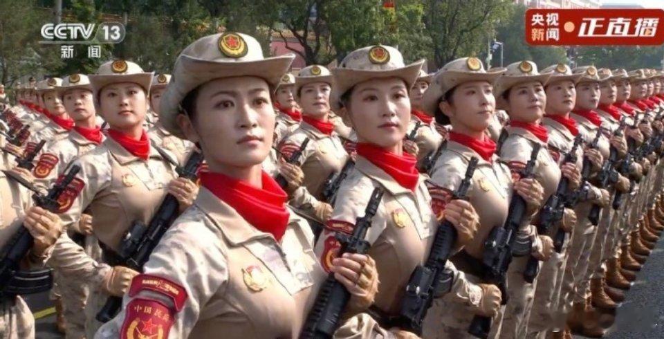 阅兵直播很震撼的场景 ​​​
