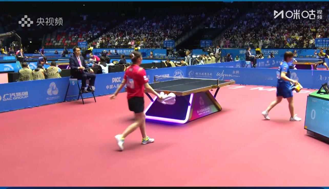 朱雨玲0-2李雅可每天都会有想不到的 