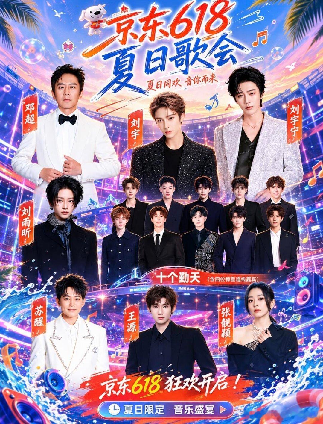 京东618夏日歌会京东618夏日哥会活动持续进行中～🌏北京工人体育场⏰5月31