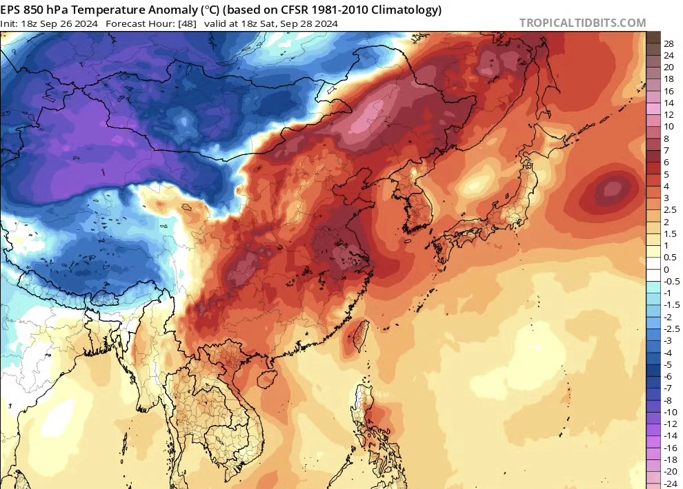 冷空气蓄力中