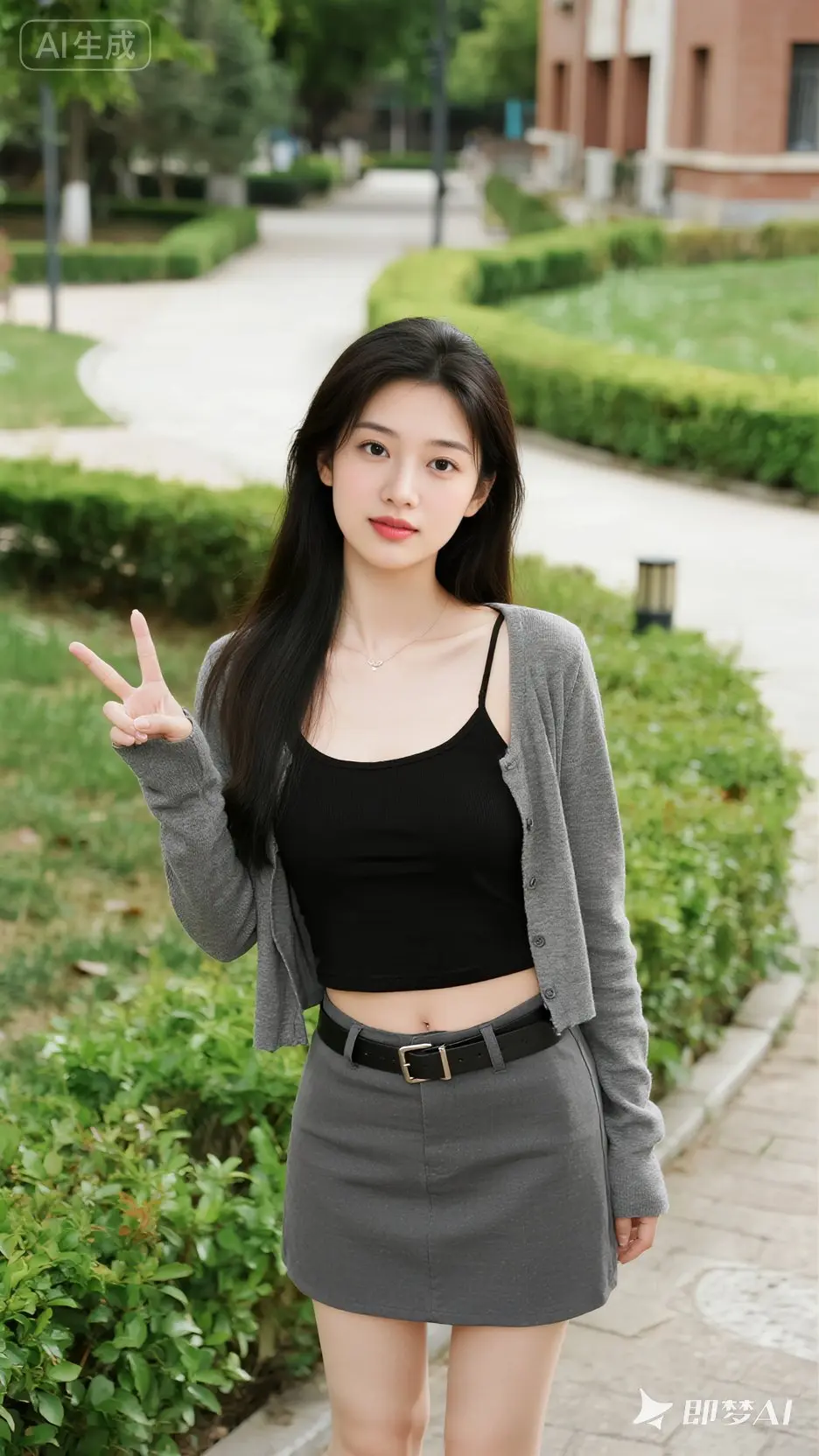 阳光甜美女孩