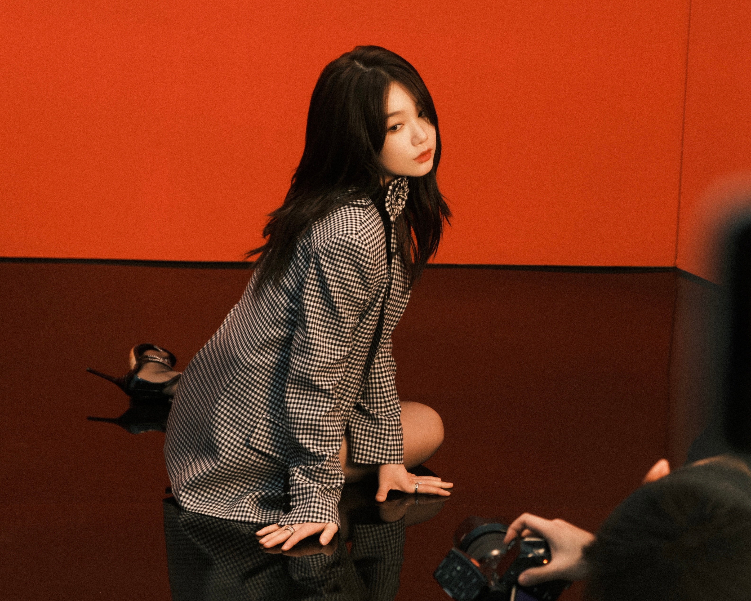 徐梦洁黑丝写真