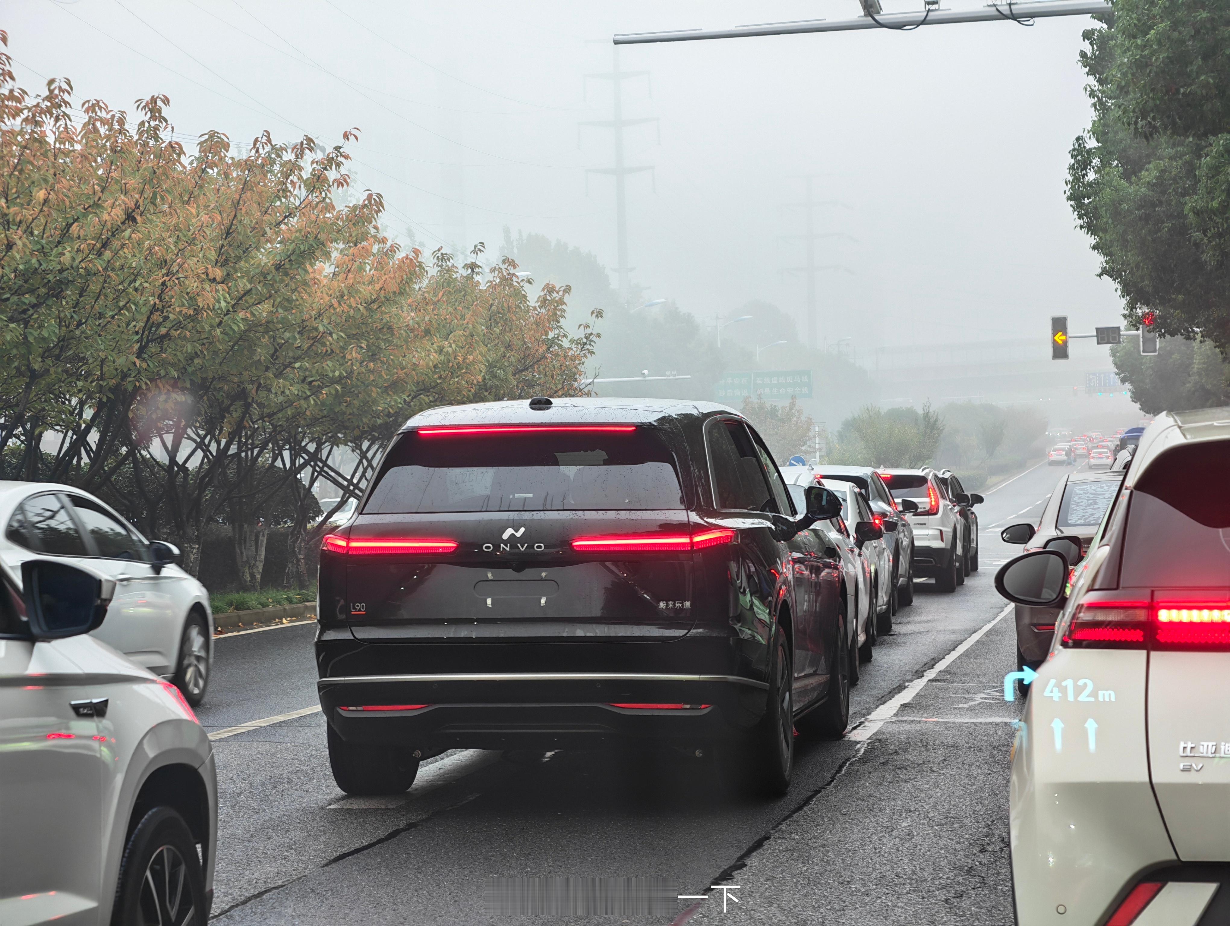 乐道在合肥的存在感非常强，隔一会就是一台L90，隔一会就是一台L60，不然咋说合
