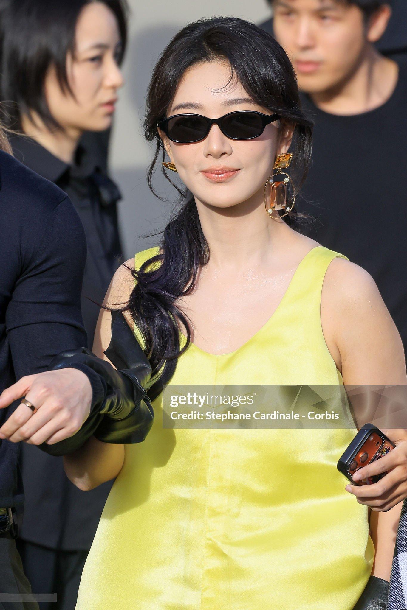杨紫｜纪梵希大秀 一组来自 gettyimages 生图镜头的记录 ，明媚 GI