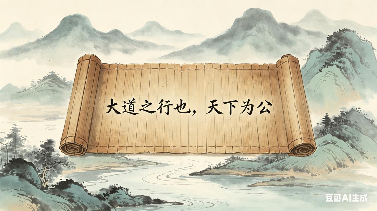 天下为公思想，在全世界范围谁最早提出？
全世界最早源头，便是中国先秦儒家。
 