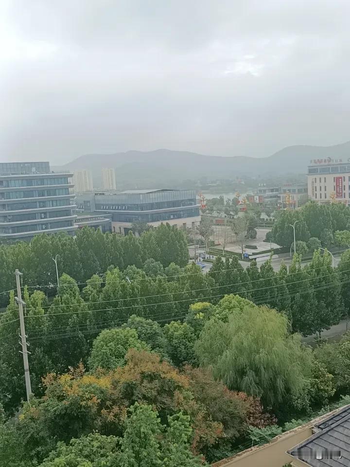 是不是不想让秋天真的到来，想让这满眼的绿再多留一阵子？