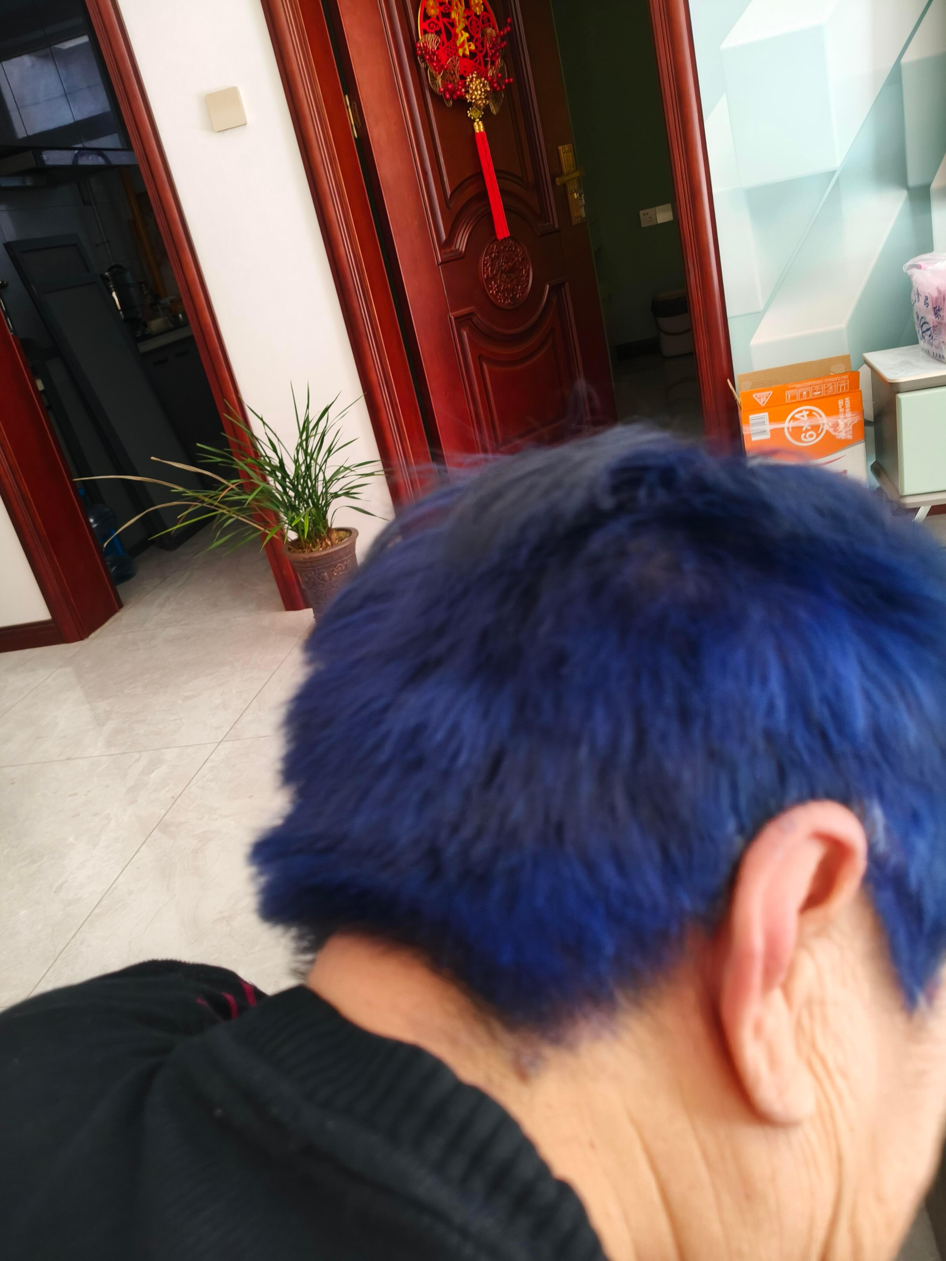 我的赛博姥姥我妈说把我之前用剩下的染发膏给我姥姥染下白头发，因为之前我染上看不出
