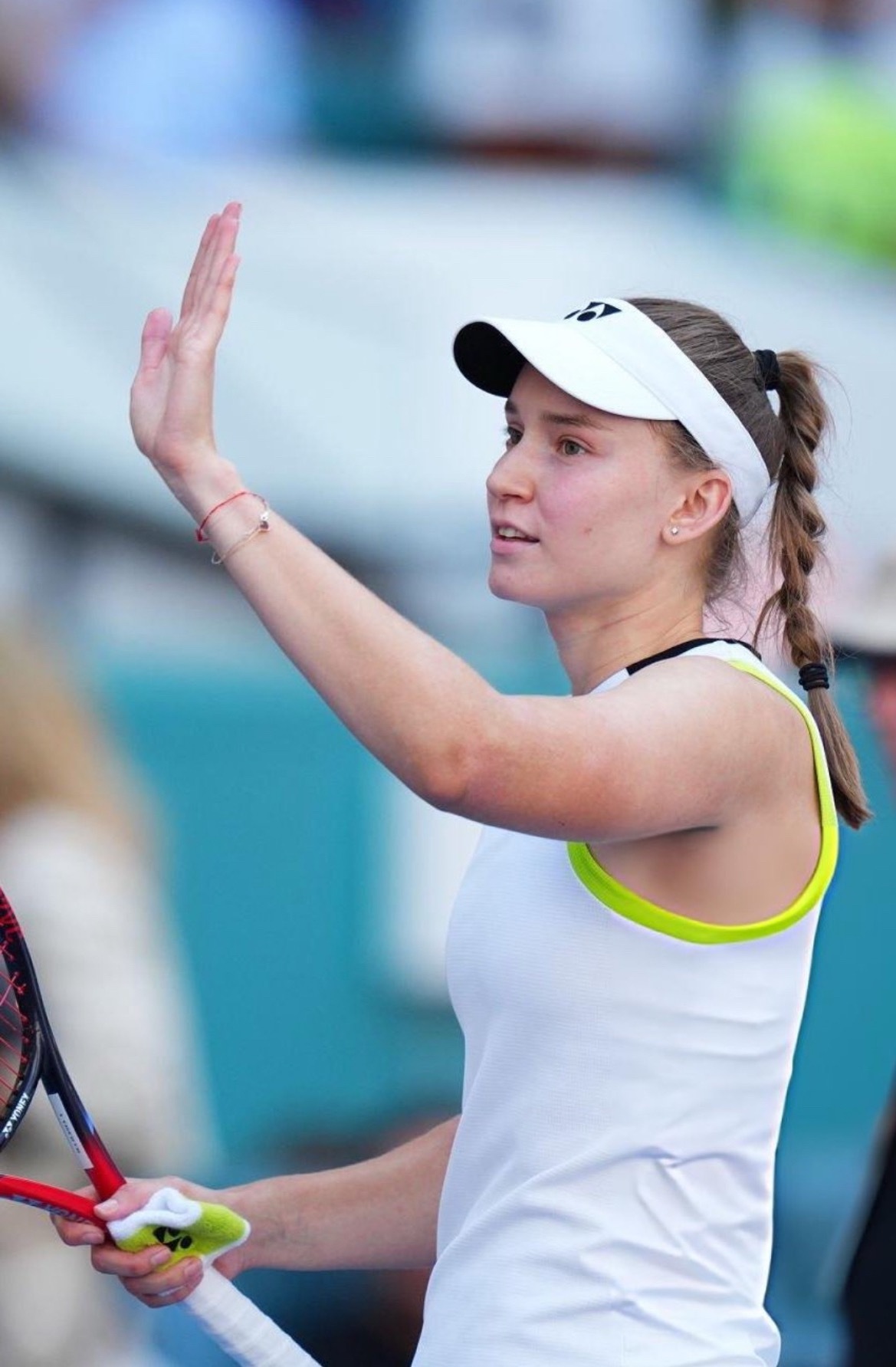 网球talking大会体育大赏 埃琳娜·莱巴金娜至今已累计100周位列WTA排名