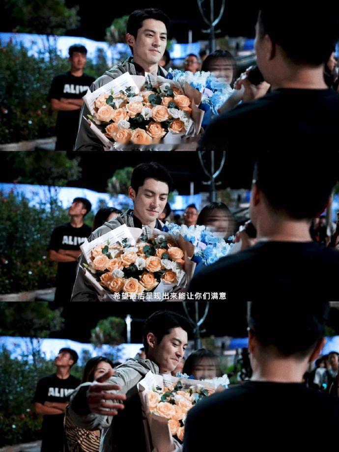 #潘粤明王鹤棣杀青照# 众星云集的《黑夜告白》，潘粤明与王鹤棣的师徒组合更是让人