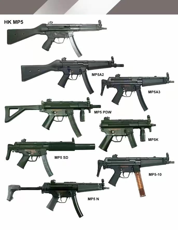 冲锋枪之王-MP5全系合集