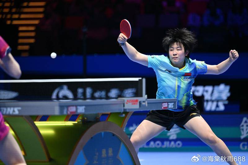乒乓球世界杯-覃予萱3-1击败早田希娜 温瑞博3-0西蒙·高茨------北京时