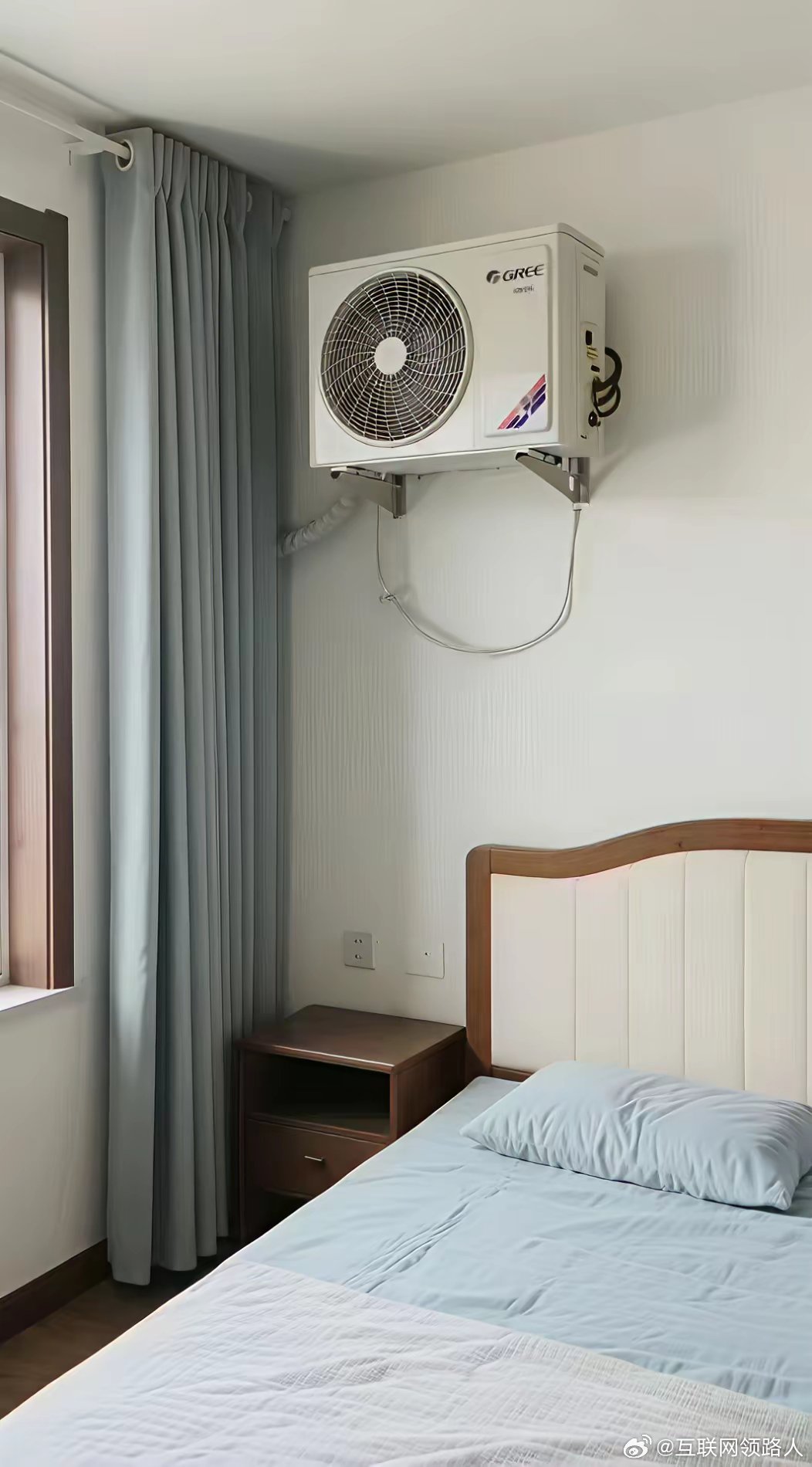 终于装上空调，这夏天应该不会太热了。 ​​​