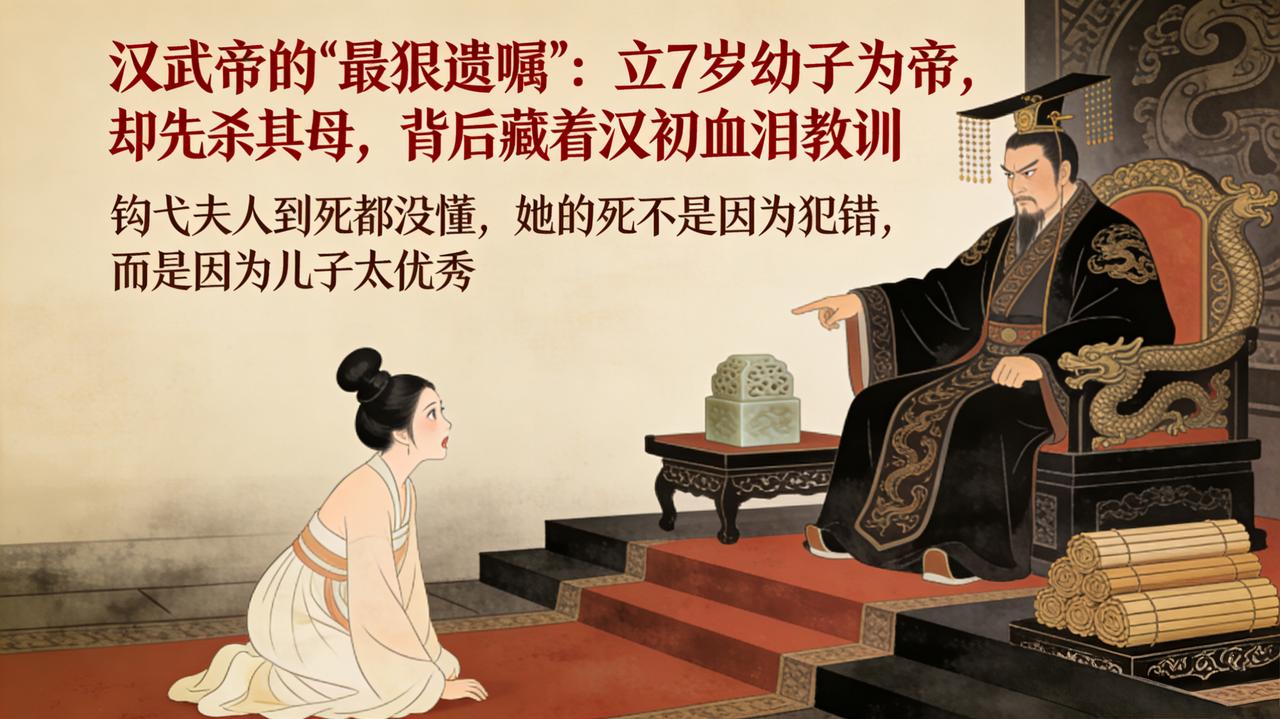 汉武帝刘彻这辈子，雄才大略冠绝千古，北击匈奴、开辟丝路、独尊儒术，把大汉的版图和