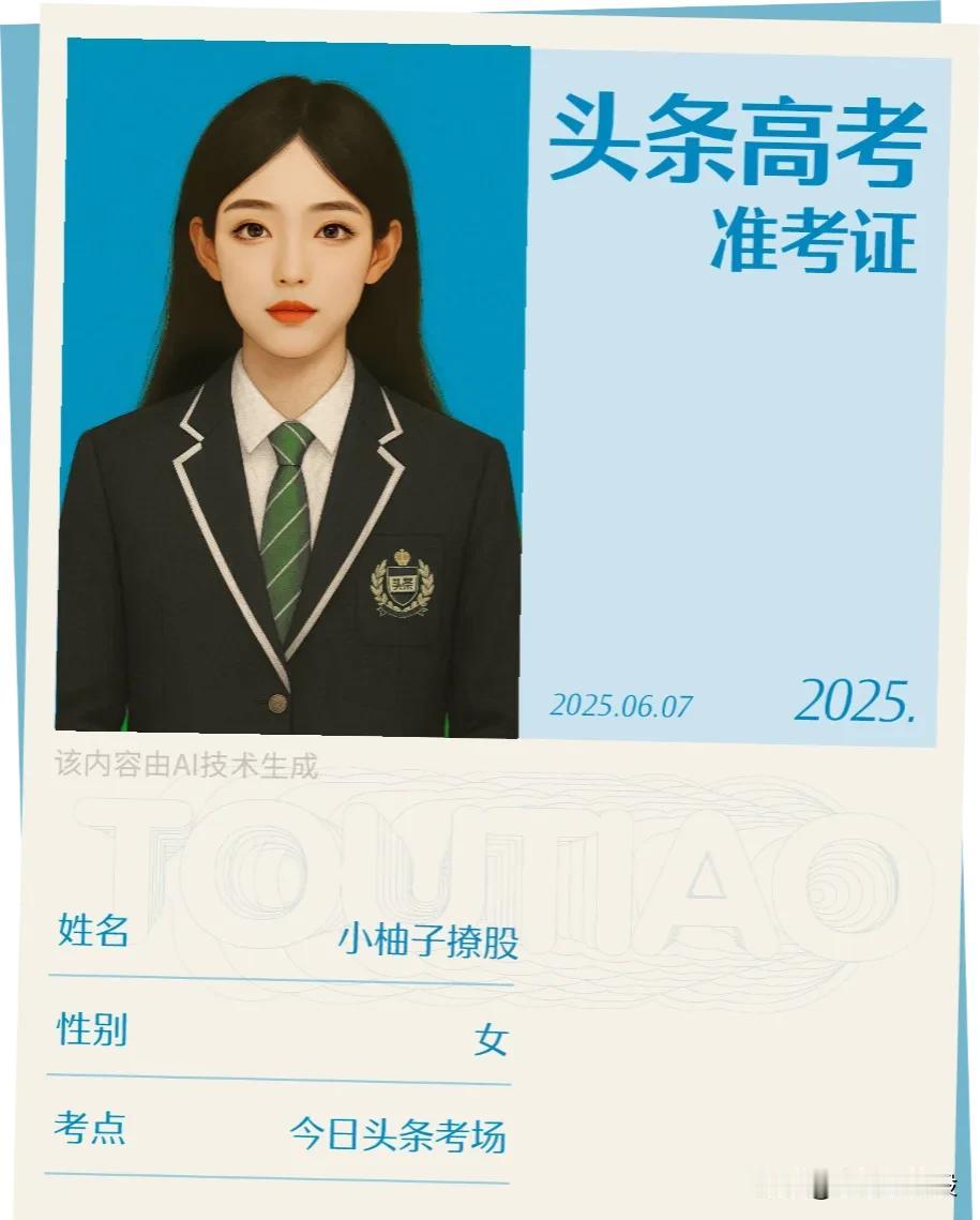 别睡过头了，今天9点高考就要开始了，六点半车子就要出发了，带好文具，别落了东西，