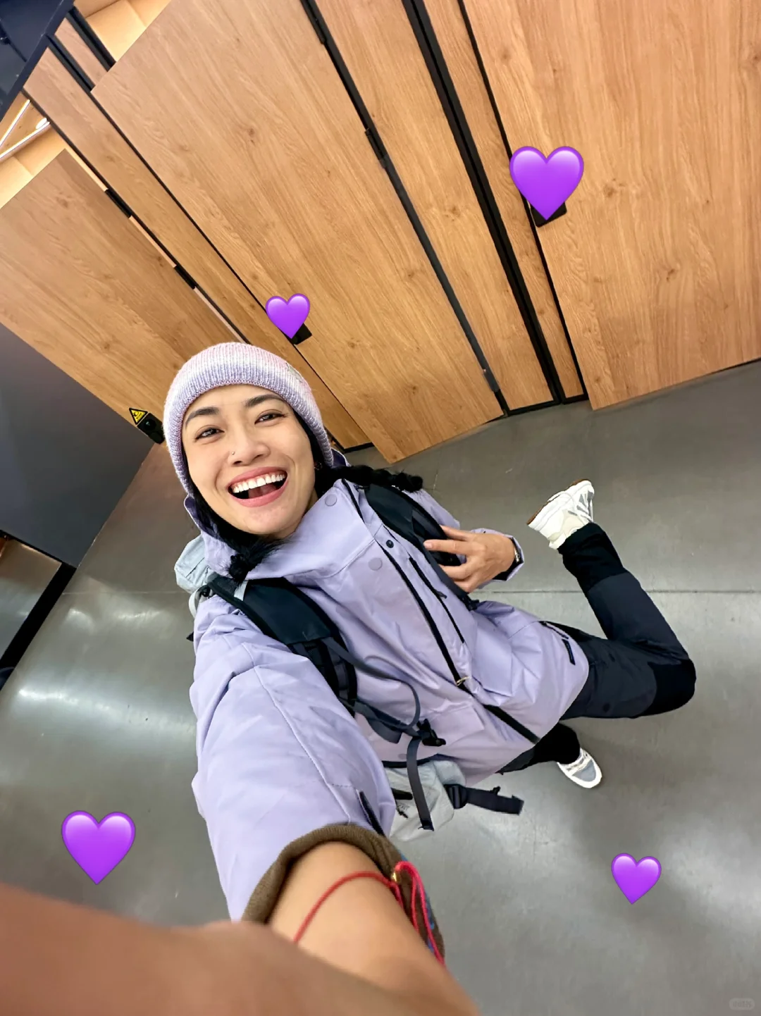 跟迪卡侬学穿搭💜绝绝紫户外女孩已上线