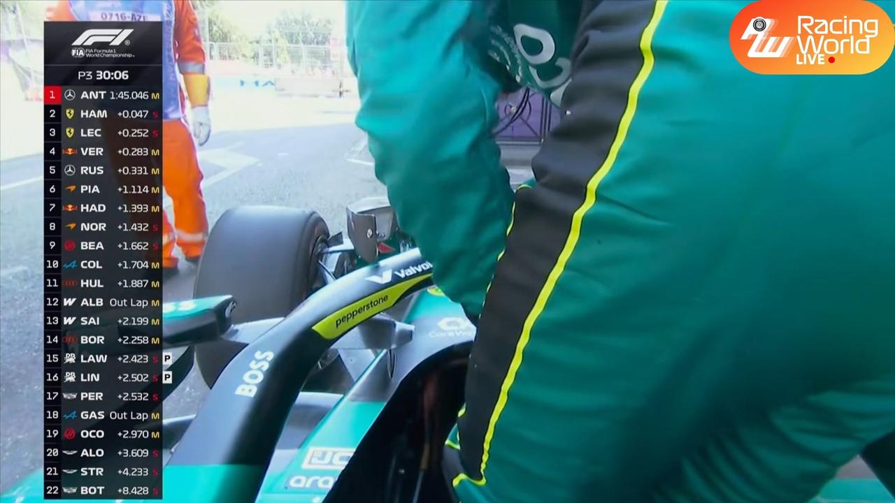  
 
F1阿塞拜疆大奖赛的巴库赛道注定不平凡，在这里不出红旗都很难，三练黄旗次