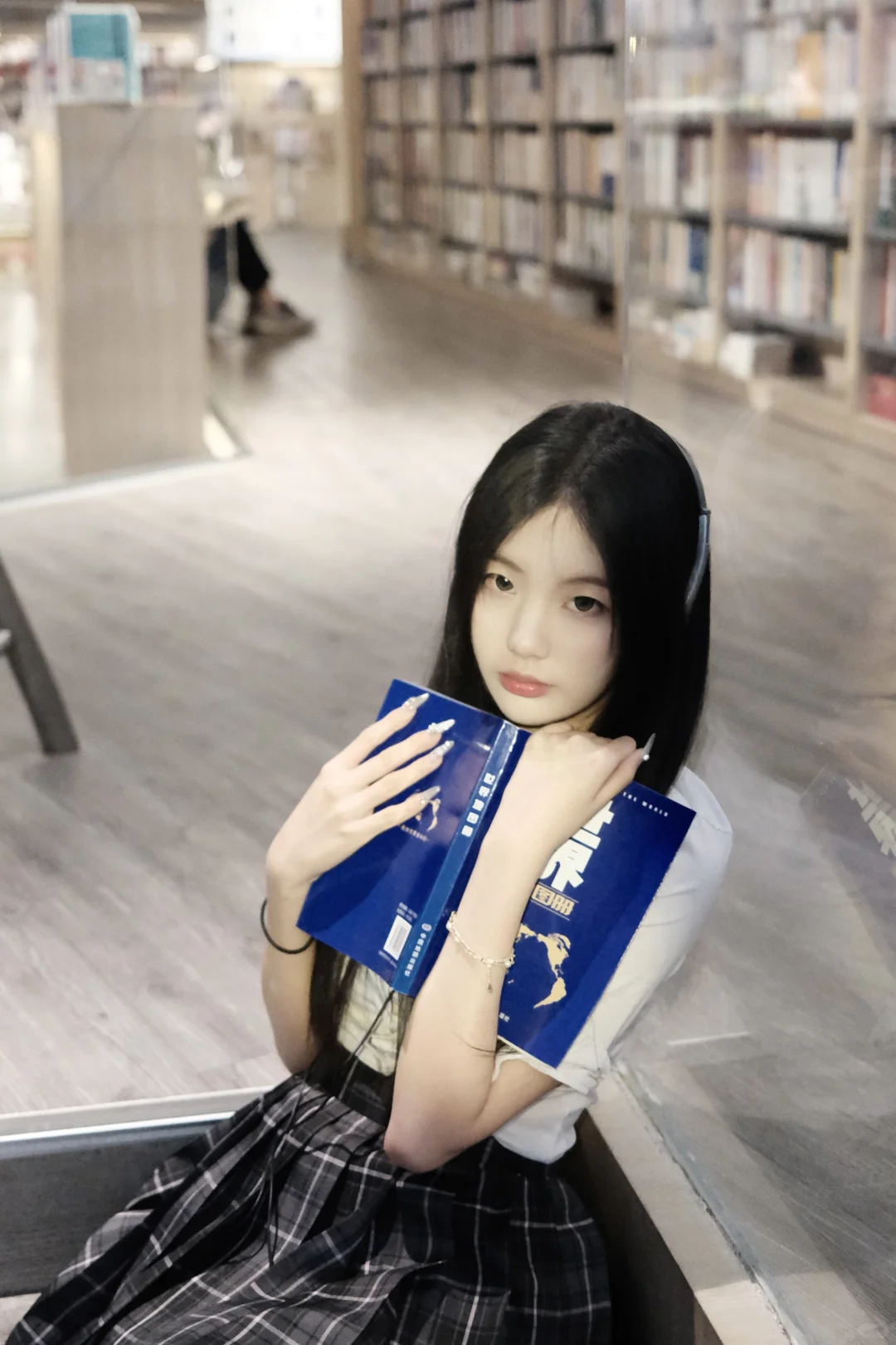 图书馆遇到crush