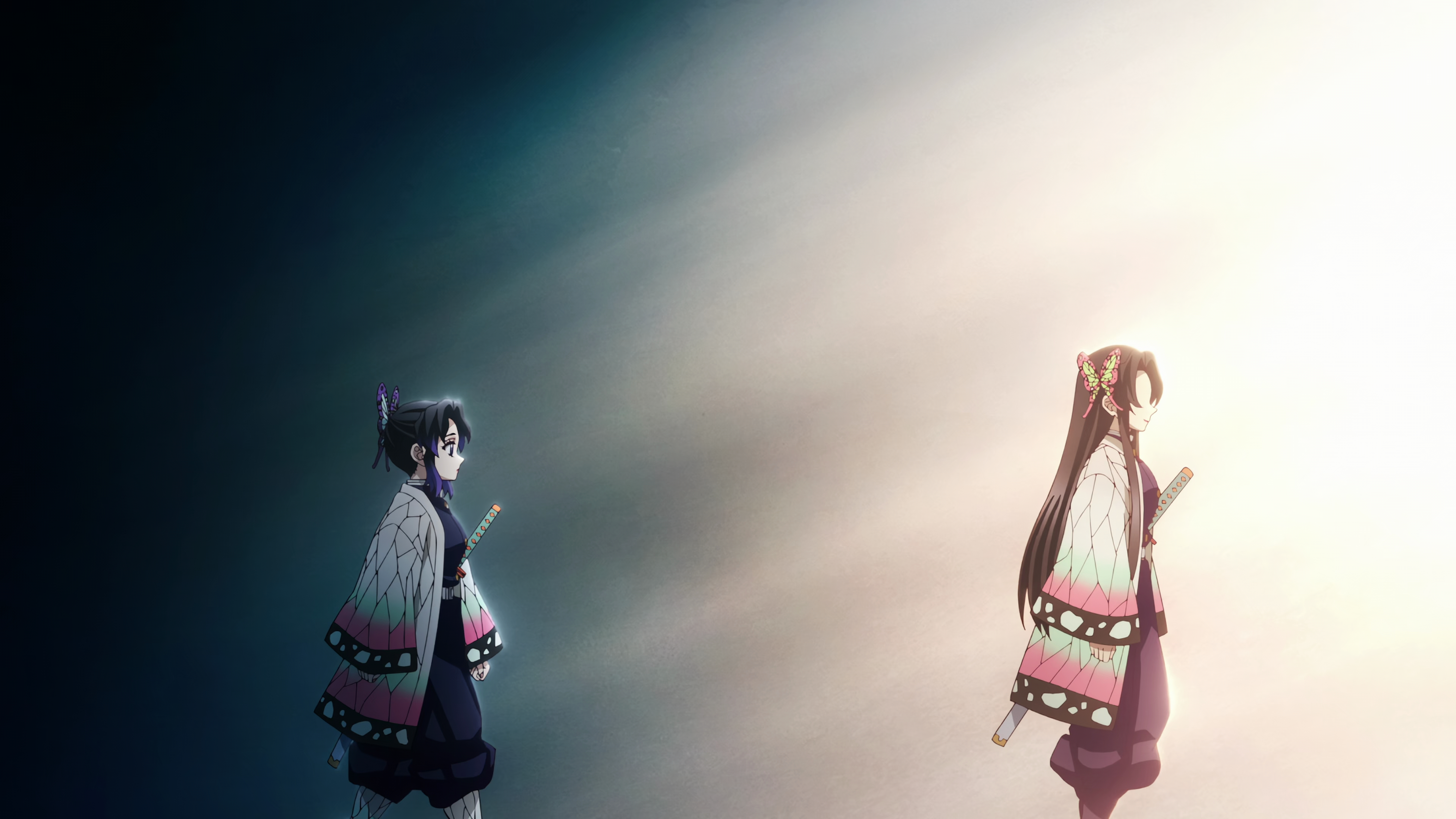 剧场版『鬼灭之刃 无限城篇』第一章 猗窝座再来蝴蝶忍 & 胡蝶香奈惠 (4K超清