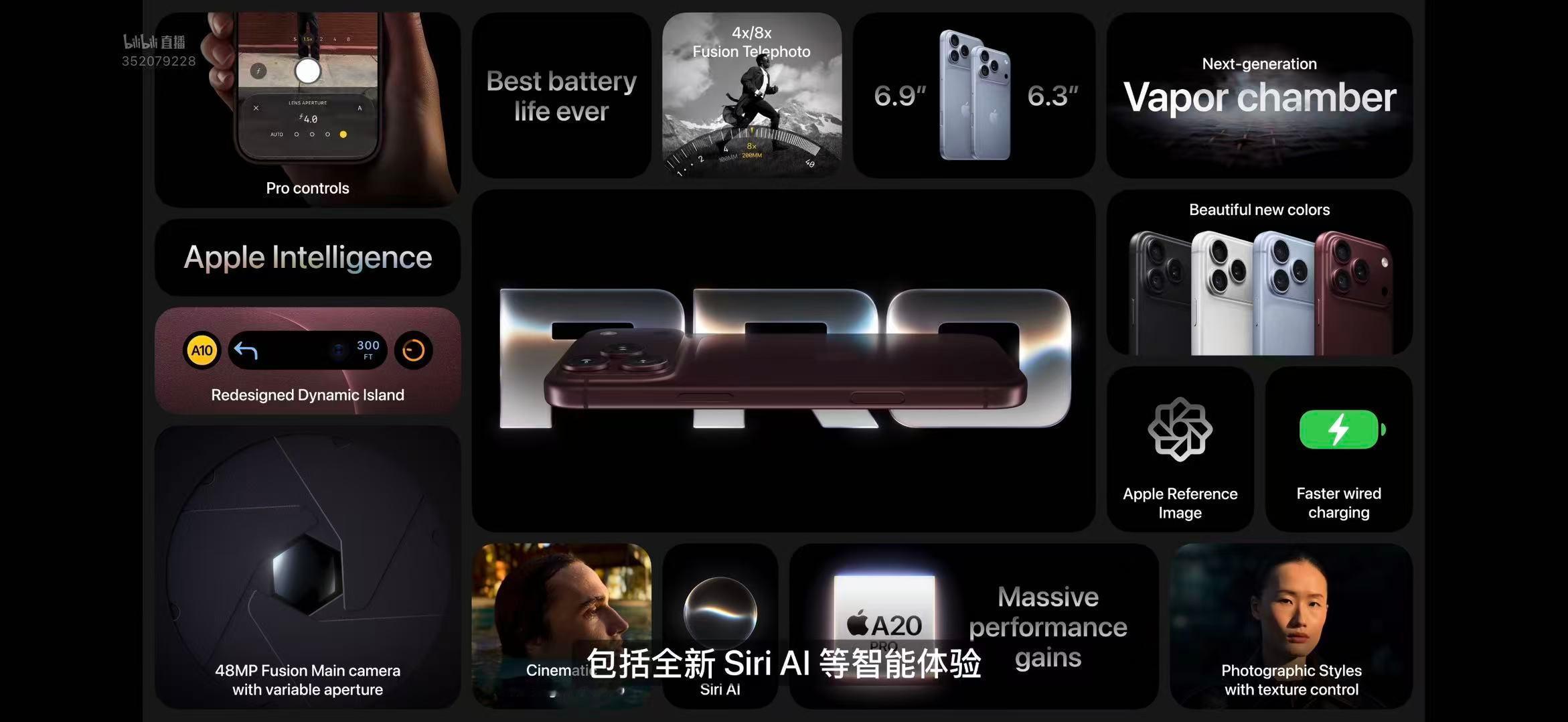 苹果发布会不出意料的涨价了！iPhone 18 Pro（256GB）：1199美
