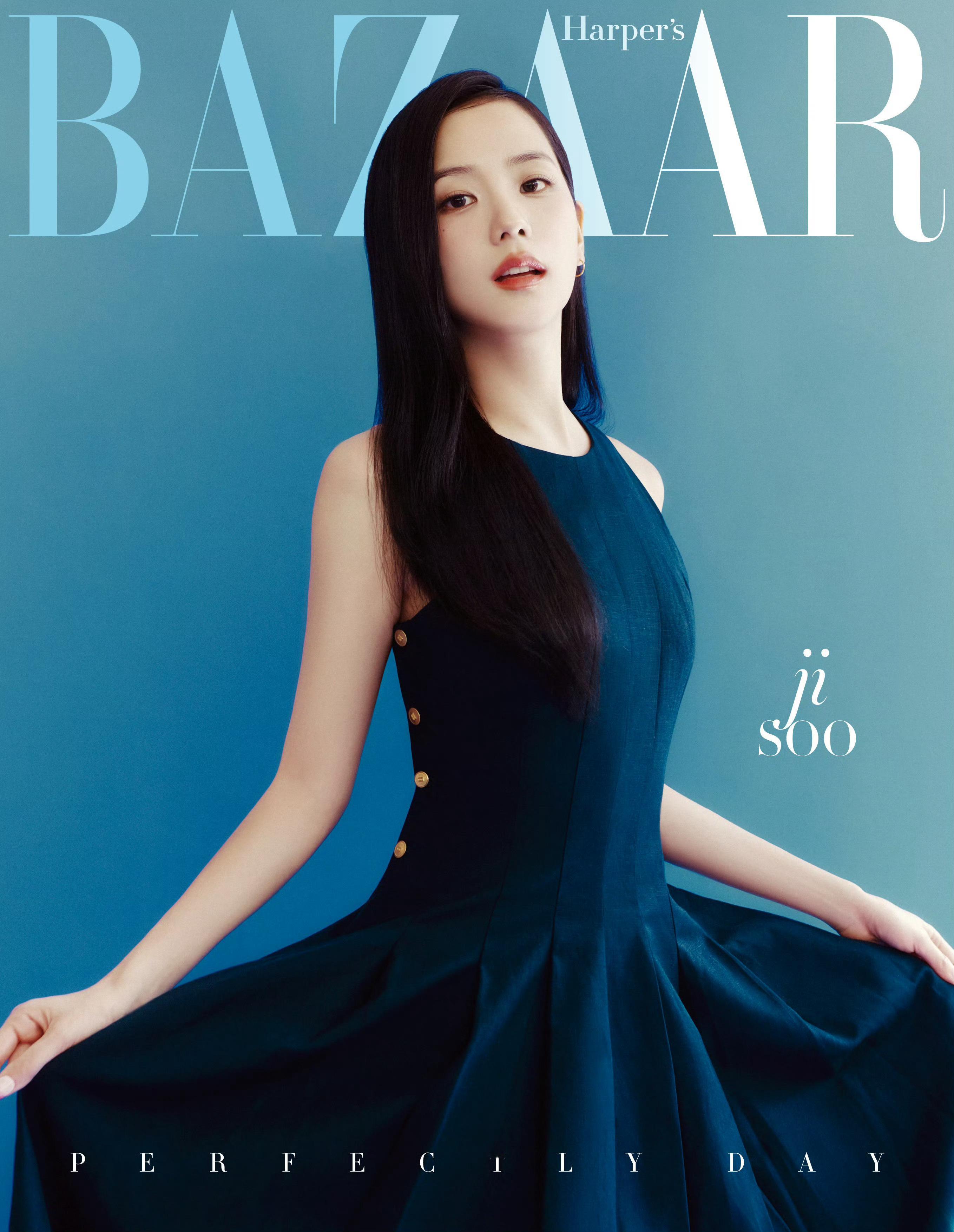 JISOO X 中国内地版 Harper’s Bazaar 四月电子刊