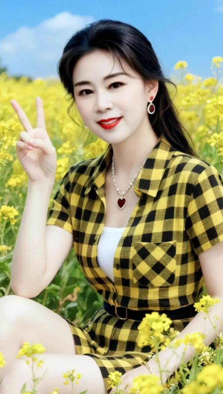 AI田园氛围感自拍 随变ai随便玩