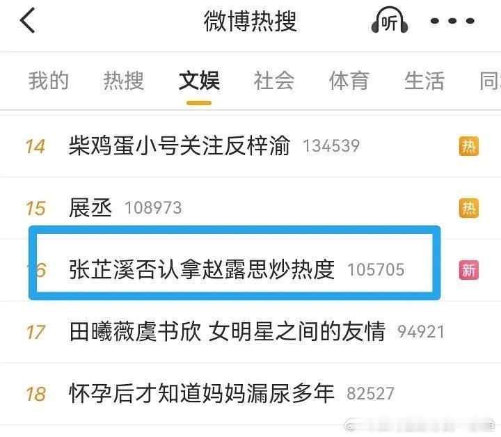 张芷溪否认拿赵露思炒热度张芷溪？顶刘死抓张芷溪不放非要跟她搞热度是看上她的文字了