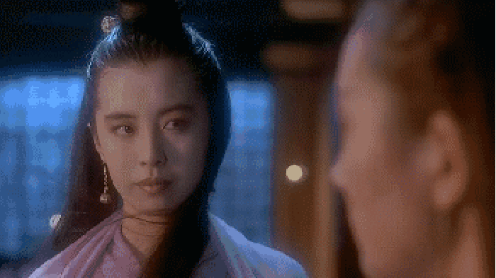 王祖贤的古装太美太有风情了，今天没有小花可与之一战。 ​​​