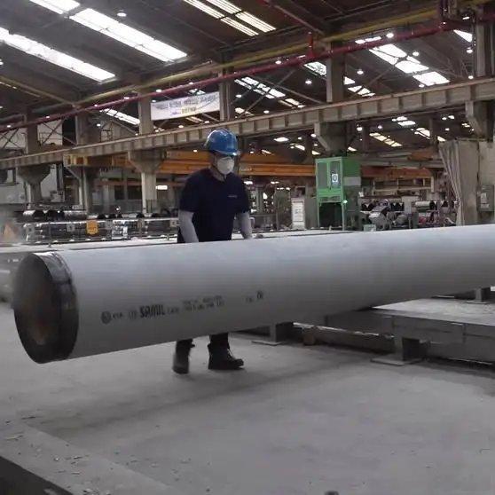 《巨型管桩制造全过程，C80混凝土打造的硬通货，几千公斤沉》播放量：26万点赞量