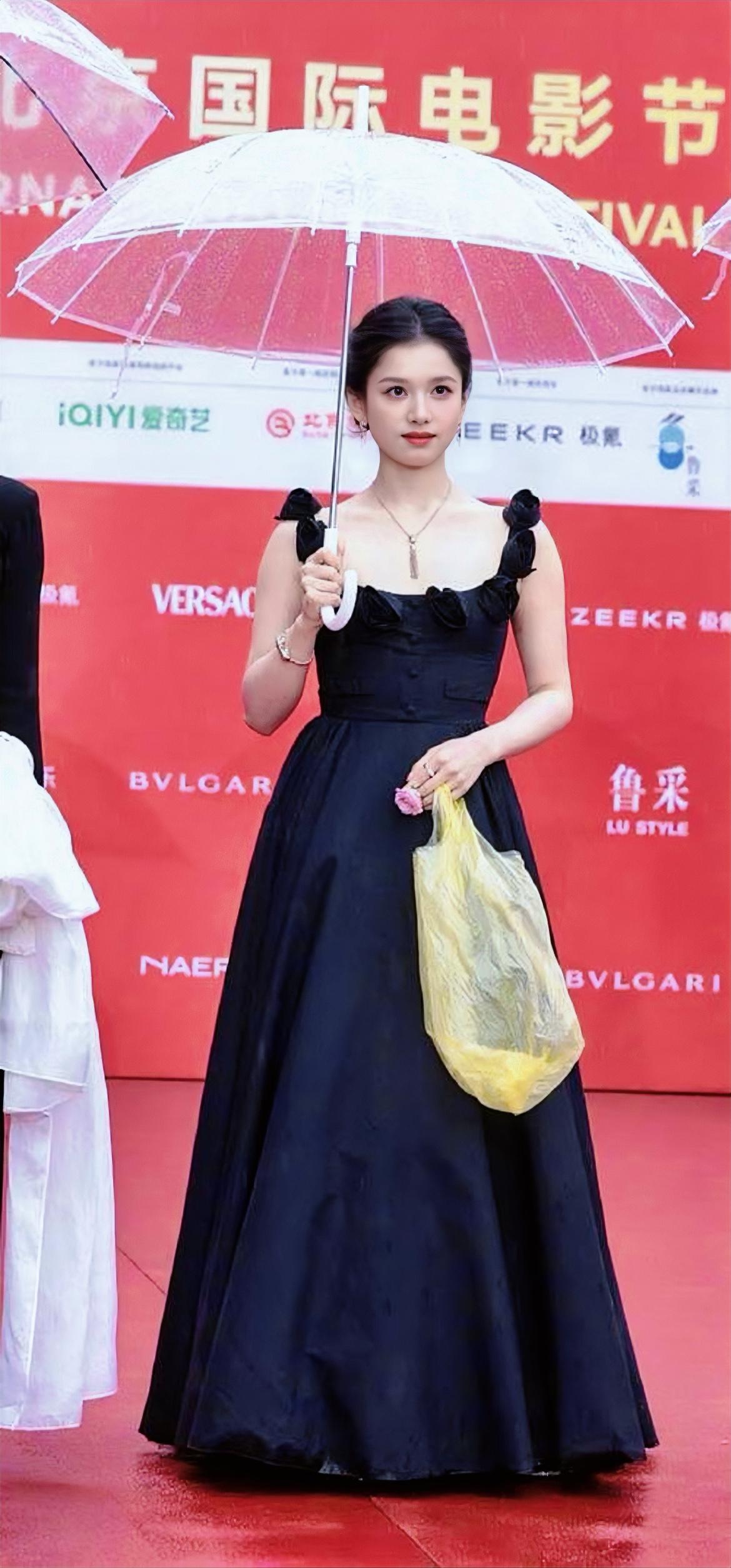 真是造孽啊，谁来帮我分析分析，今天刷到张婧仪手持巴黎世家这款价值1.2w的黄塑料