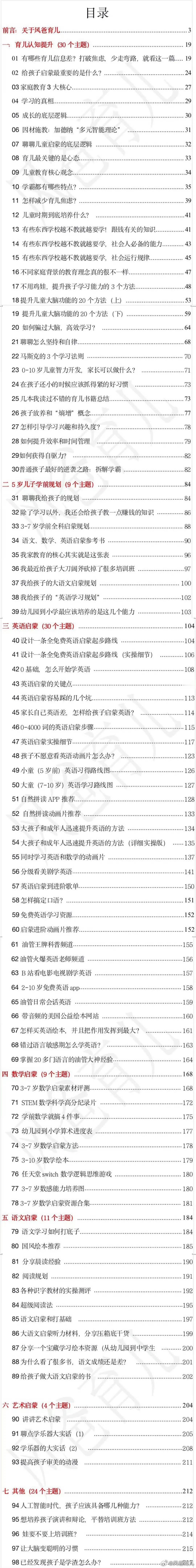 目前我们分享的三个免费高价值资源1. 老板《育儿实操手册》2. 数字积木高清第六