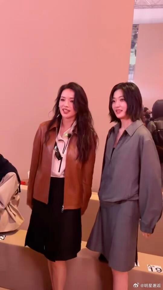 时装周米兰时装周 舒淇 孙千同框看FILA秀，还集齐了韩素希、Barbara等美