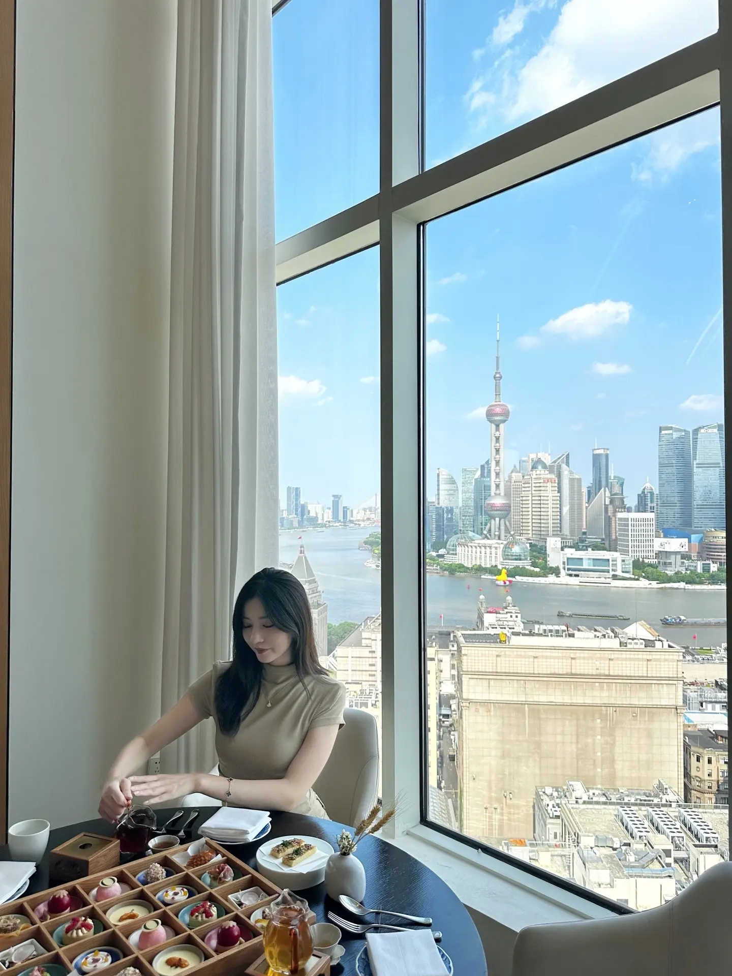 Tea time.