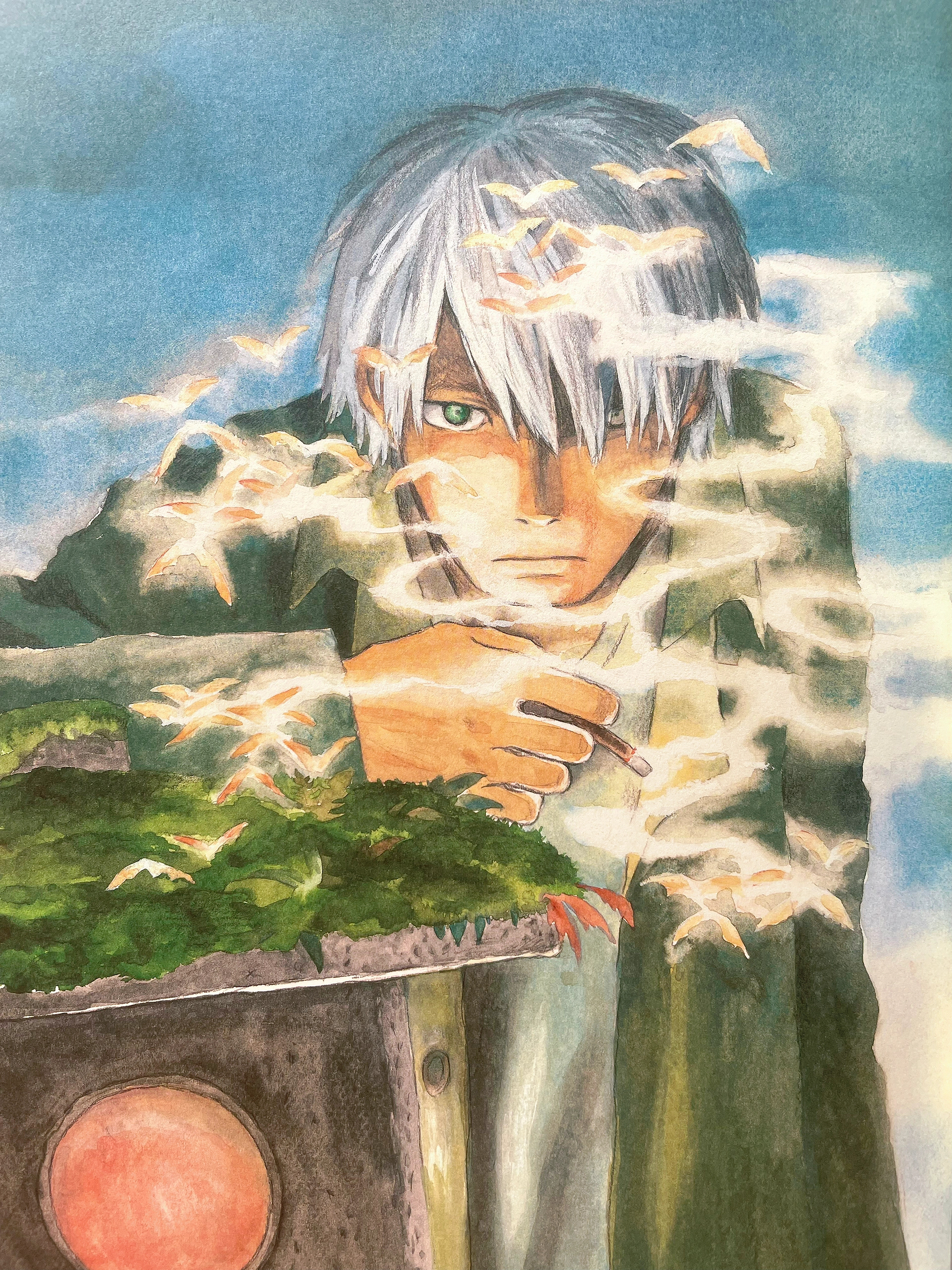 漆原友纪 虫师画集 