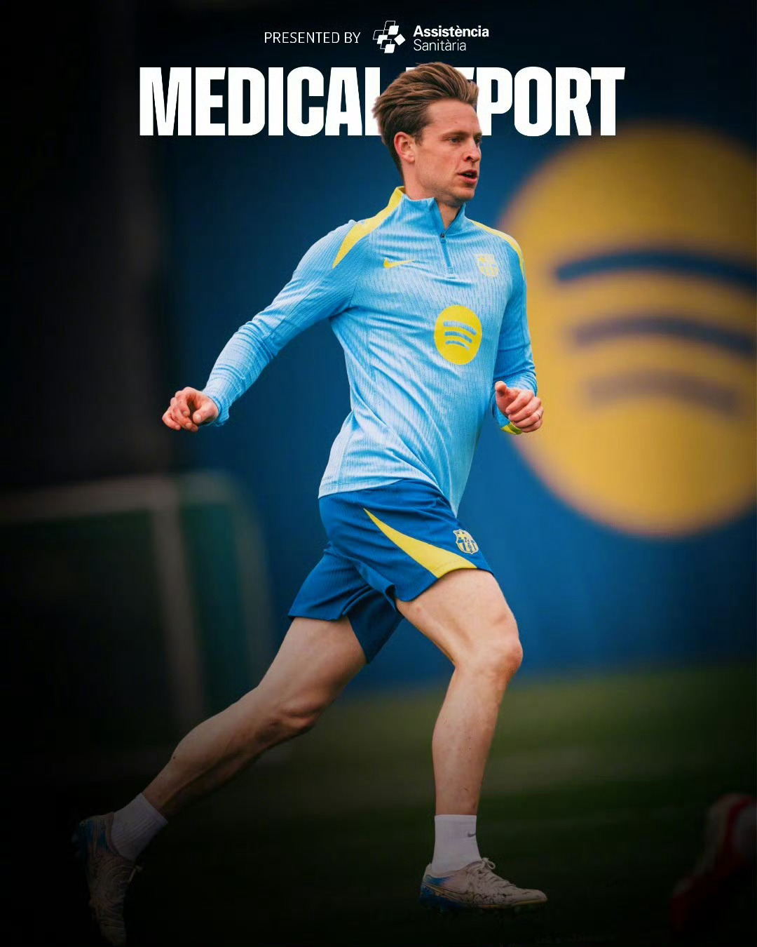 每体：德容为世界杯安心养伤，拒绝带伤作战冒任何风险据《每日体育报》报道，德容再次