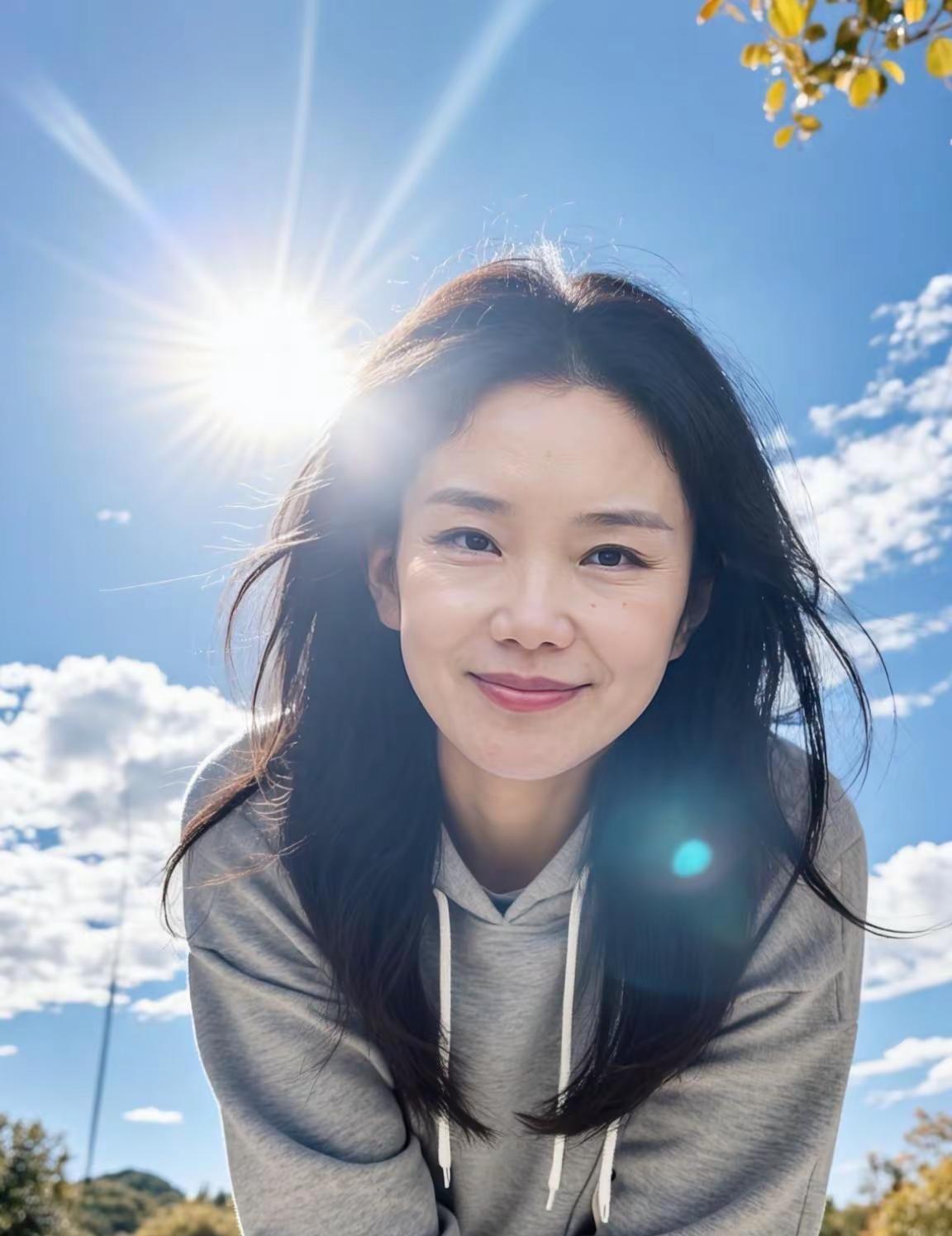 简简单单，心安就是答案。AI逆光生活照